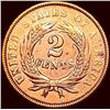 Image 2 : 1864 Two-Cent Piece Copper CHOICE AU