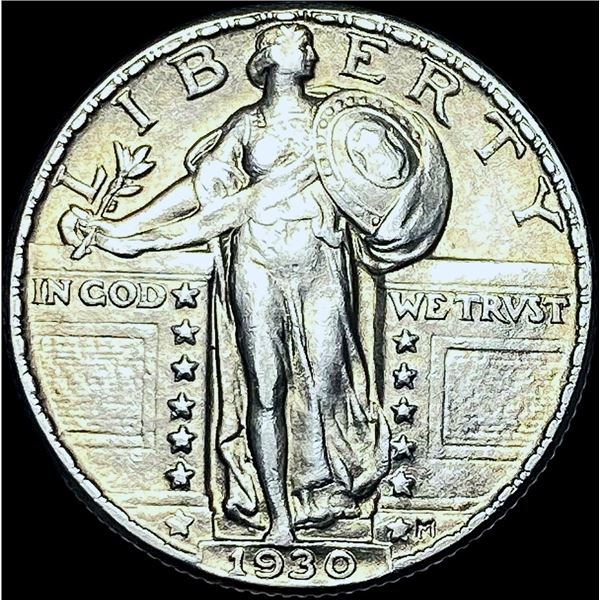 1930 Standing Liberty Silver Quarter CHOICE AU
