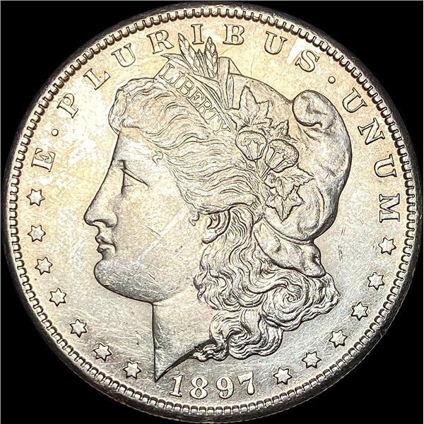 1897-S Silver Morgan Dollar UNCIRCULATED
