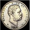 Image 1 : 1883 Silver 1/2 Dollar Hawaii Kalakaua I ABOUT UNCIRCULATED