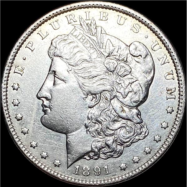 1891-CC Silver Morgan Dollar UNCIRCULATED