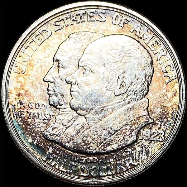 1923-S Silver Monroe Half Dollar CLOSELY UNC