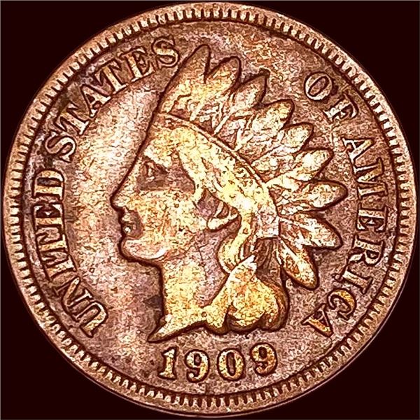 1909-S Indian Head Cent CHOICE AU