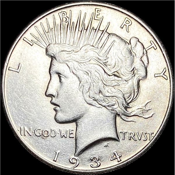 1934-S Silver Peace Dollar UNCIRCULATED