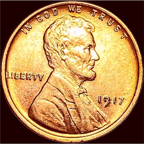1917 Lincoln Wheat Cent CHOICE BU