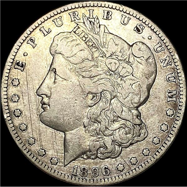 1896-S Silver Morgan Dollar LIGHTLY CIRCULATED