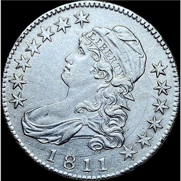 1811 Capped Bust Half Dollar CHOICE AU