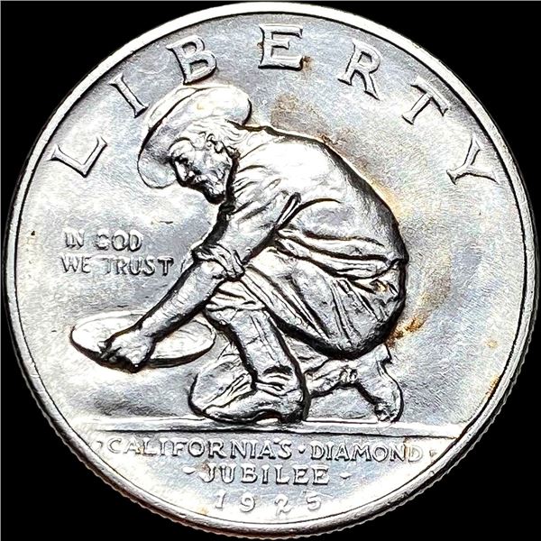 1925-S California Jubilee Half Dollar UNCIRCULATED