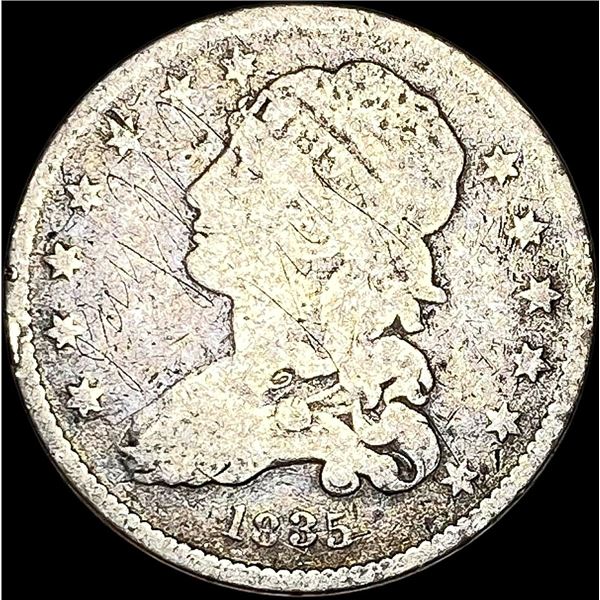 1835 Capped Bust Quarter LIGHTLY CIRCULATED