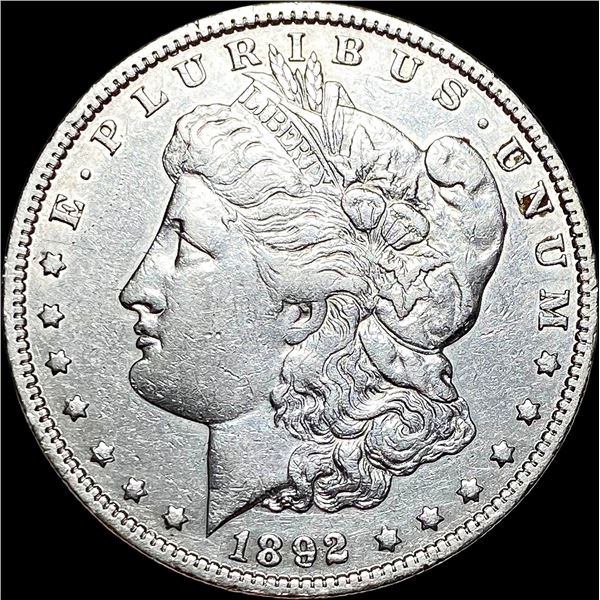 1892-O Morgan Silver Dollar CLOSELY UNCIRCULATED