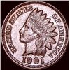 Image 1 : 1901 Indian Head Cent UNCIRCULATED