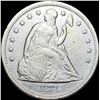 Image 1 : 1871 Seated Liberty Silver Dollar CLOSELY UNCIRCULATED