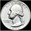 Image 1 : 1938-S Silver Washington Quarter UNCIRCULATED