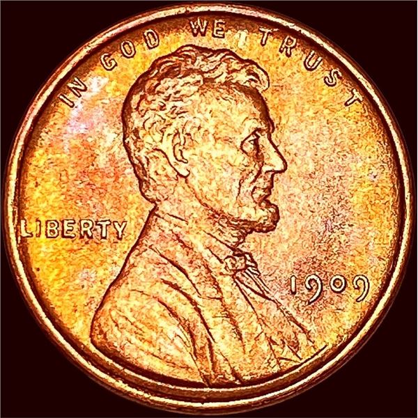 1909 Lincoln Wheat Cent SUPERB GEM BU