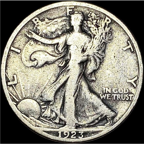 1923-S Walking Liberty Half Dollar LIGHTLY CIRCULATED