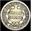 Image 2 : 1841 Seated Liberty Half Dime LIGHTLY CIRCULATED