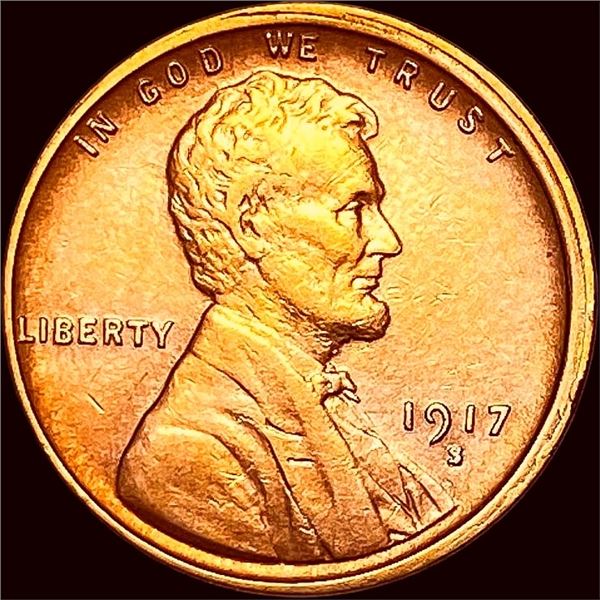 1917-S Lincoln Wheat Cent UNCIRCULATED