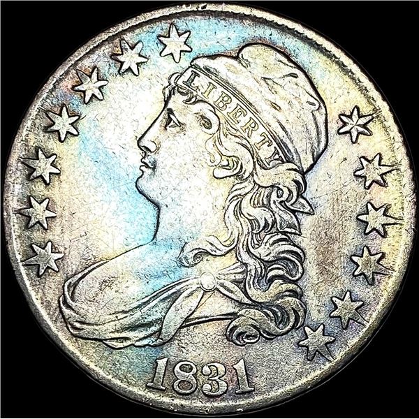 1831 Capped Bust Half Dollar CLOSELY UNCIRCULATED
