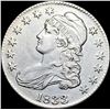 Image 1 : 1833 Capped Bust Half Dollar CLOSELY UNCIRCULATED