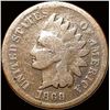 Image 1 : 1869 Indian Head Cent LIGHTLY CIRCULATED