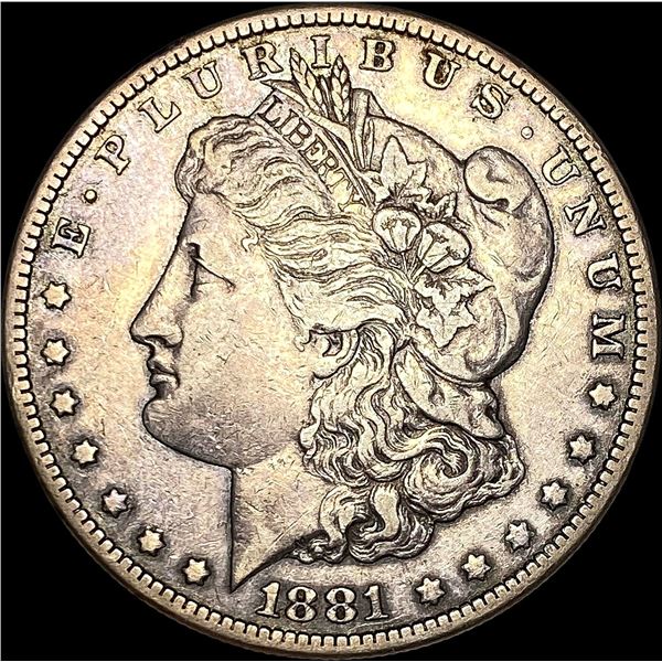 1881-CC Silver Morgan Dollar LIGHTLY CIRCULATED