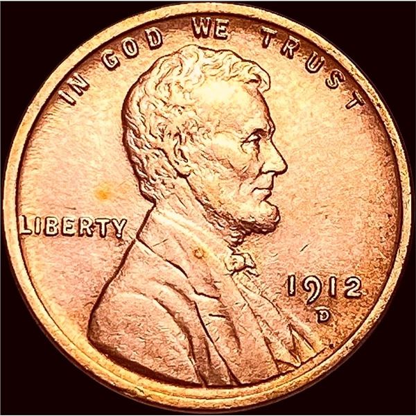 1912-D Bronze Lincoln Wheat Cent UNCIRCULATED
