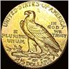 Image 2 : 1912 Indian Head Gold $2.5 Quarter Eagle HIGH GRADE