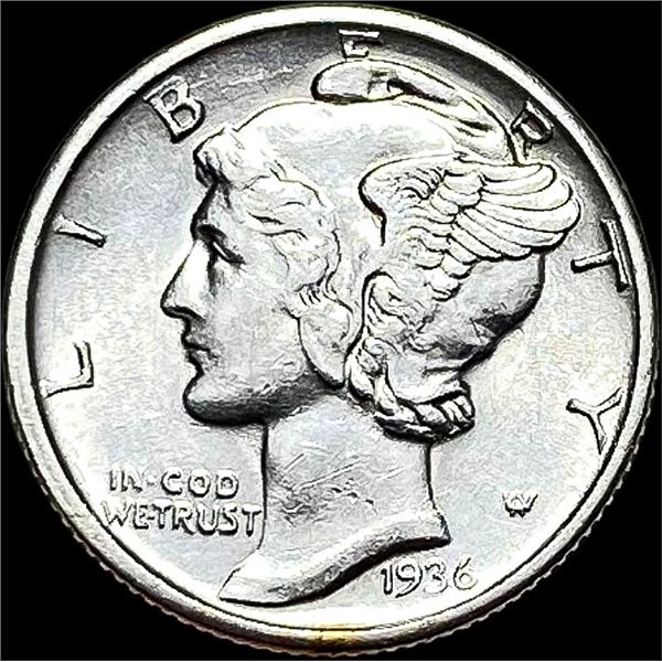 1936-D Mercury Dime UNCIRCULATED