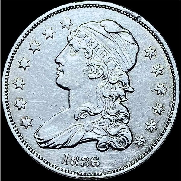 1836 Capped Bust Quarter CHOICE AU