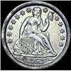 Image 1 : 1853 Arrows Seated Liberty Dime CHOICE AU