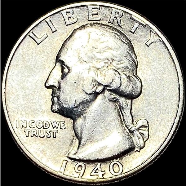 1940-D Silver Washington Quarter UNCIRCULATED