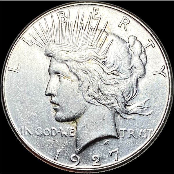 1927-S Silver Peace Dollar NEARLY UNCIRCULATED