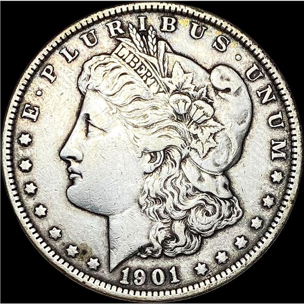 1901 Morgan Silver Dollar NEARLY UNCIRCULATED