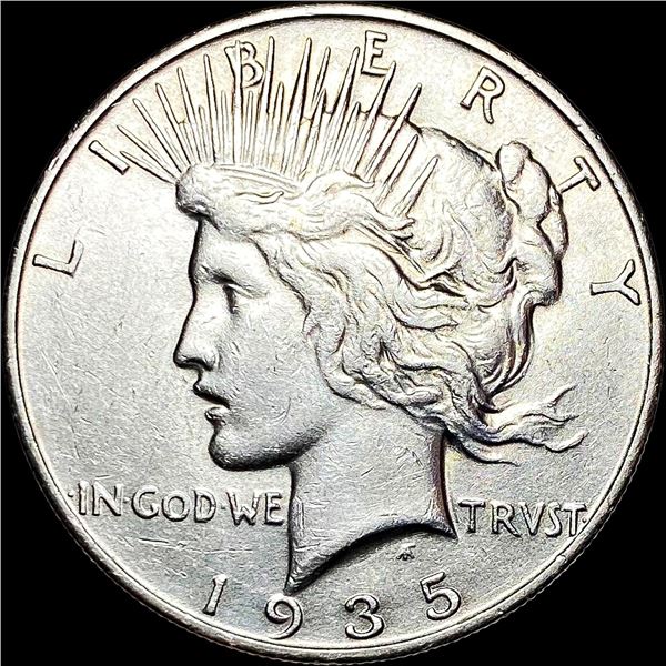 1935-S Peace Silver Dollar CLOSELY UNCIRCULATED