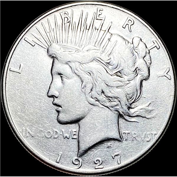 1927-S Silver Peace Dollar LIGHTLY CIRCULATED