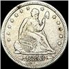 Image 1 : 1853 Arrows/Rays Seated Liberty Quarter NEARLY UNCIRCULATED