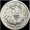 Image 2 : 1853 Arrows/Rays Seated Liberty Quarter NEARLY UNCIRCULATED