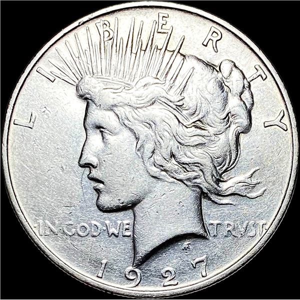 1927-D Silver Peace Dollar CLOSELY UNCIRCULATED