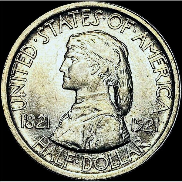 1921 Silver Half Dollar Missouri SUPERB GEM BU
