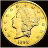 1898-S Liberty Head $20 Gold Double Eagle CHOICE BU