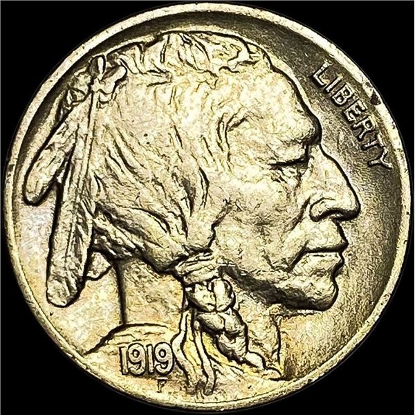 1919 Buffalo Nickel CHOICE AU