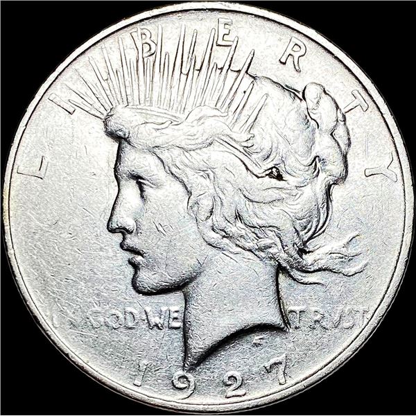 1927-D Peace Silver Dollar CLOSELY UNCIRCULATED