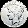 Image 1 : 1927-D Peace Silver Dollar CLOSELY UNCIRCULATED