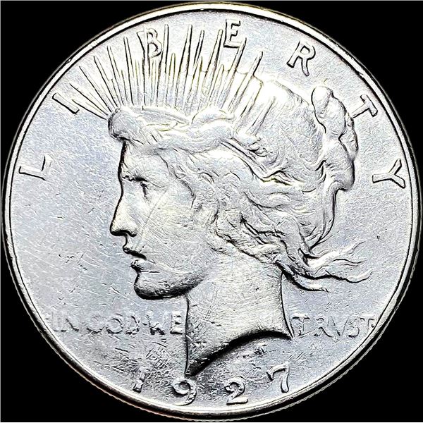 1927-S Silver Peace Dollar CLOSELY UNCIRCULATED