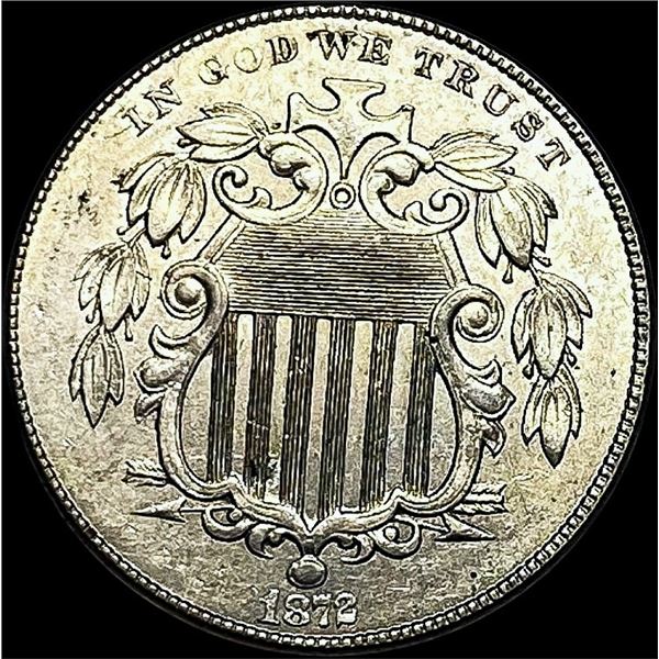 1872 Shield Nickel UNCIRCULATED