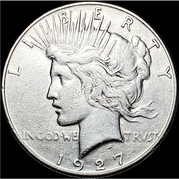 1927-S Silver Peace Dollar CLOSELY UNCIRCULATED