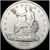 1875-CC Silver Trade Dollar NEARLY UNCIRCULATED