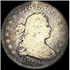 Image 1 : 1806 Draped Bust Quarter NICELY CIRCULATED