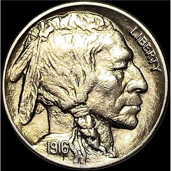 1916-D Buffalo Nickel GEM BU