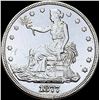Image 1 : 1877 Silver Trade Dollar HIGH GRADE